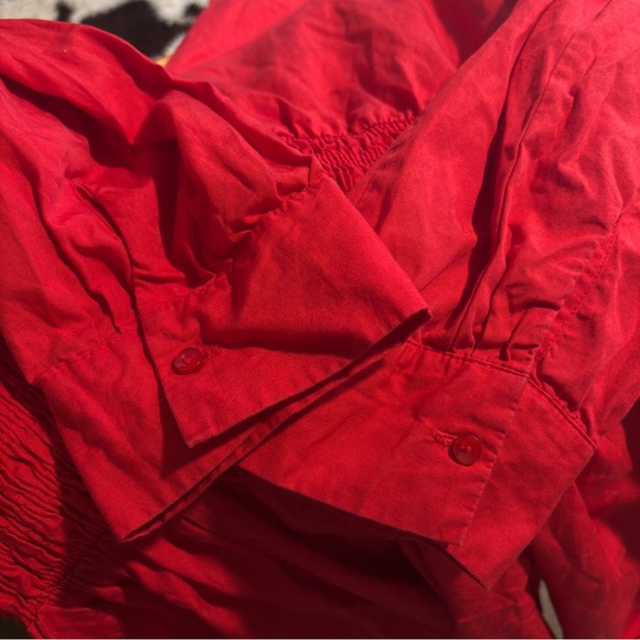 Zara Scarlet Mini Dress 100% cotton - Picture 12 of 16